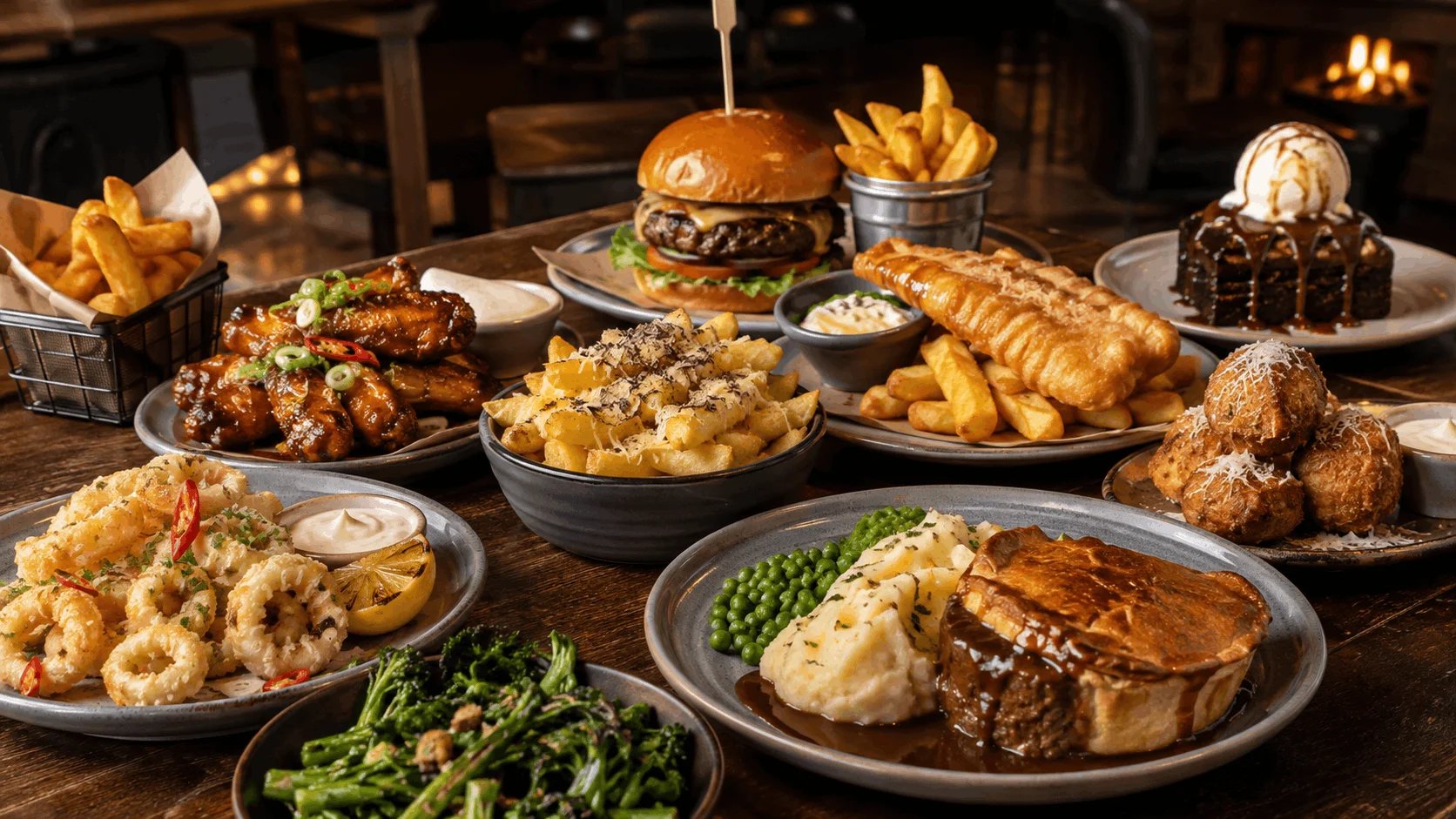 40 Gastropub Menu Ideas: Starters, Mains, Sides & Desserts