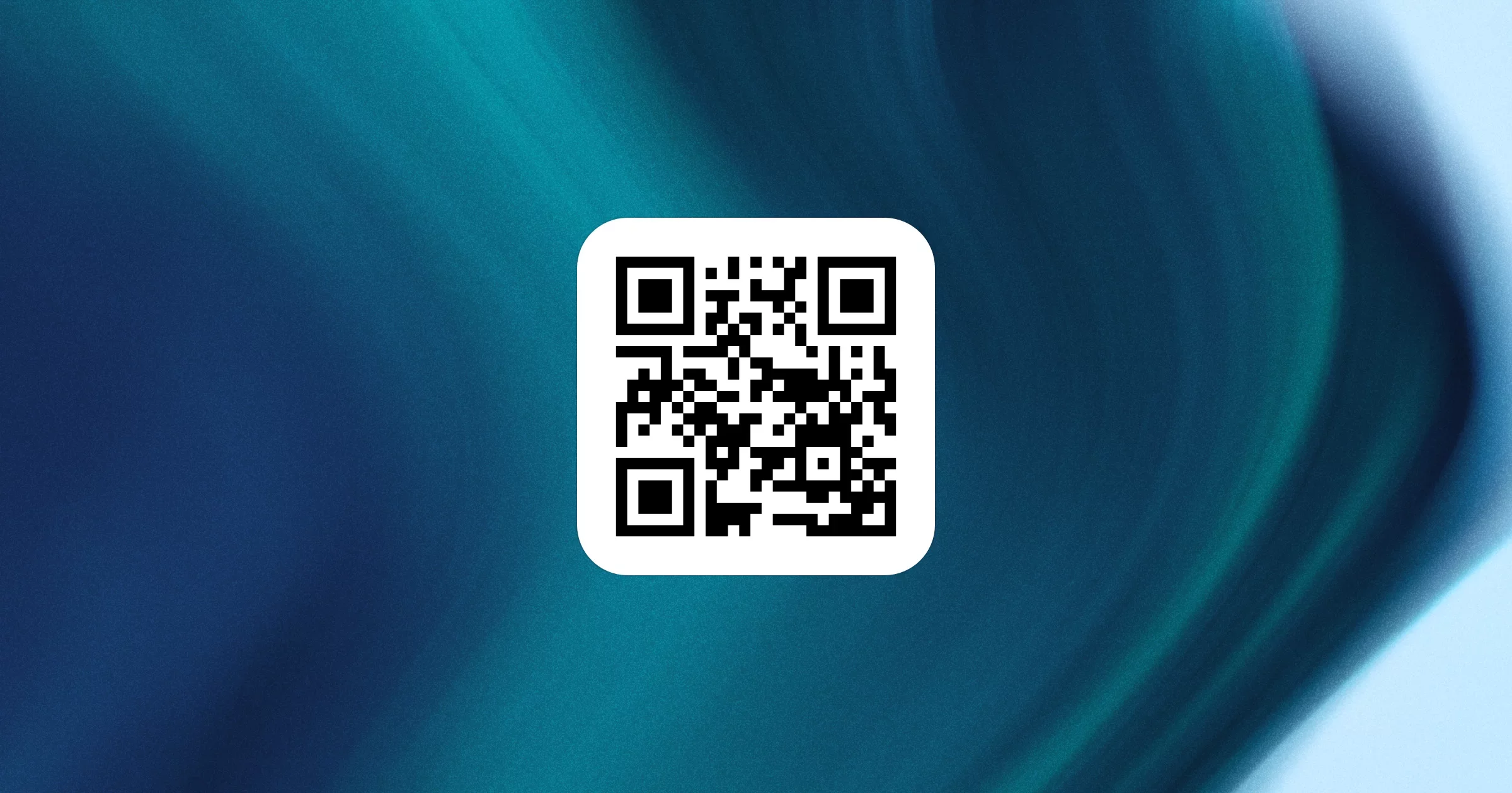 Restaurant Menu QR code example